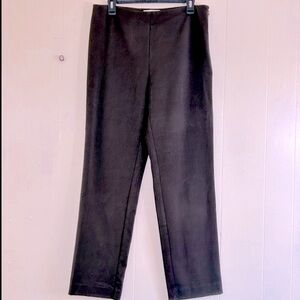 TALBOTS Talbots Heritage Classic Fit High Rise Brown Pull On Pants Size 10.